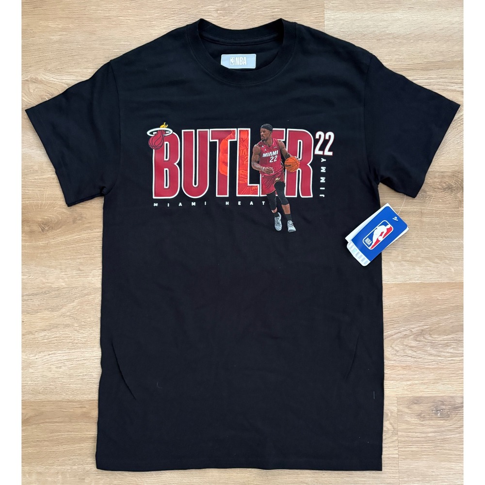 NWT Men's NBA Miami Heat Jimmy Butler Tee - Small - Black